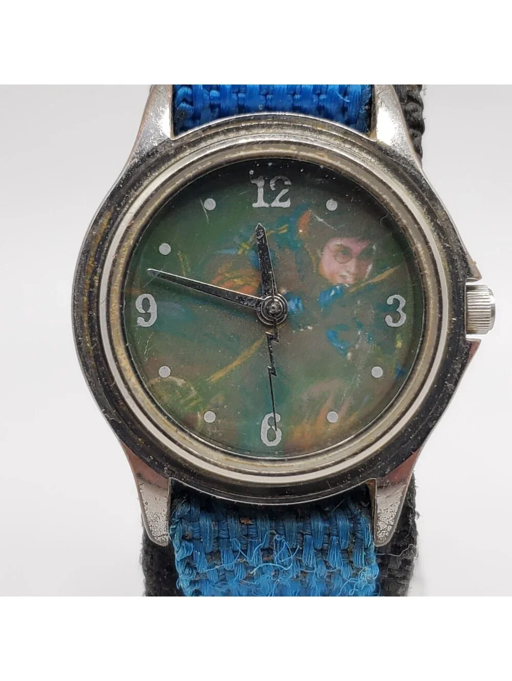 2006 Harry Potter Kids Watch 28mm Blue Purple Band New Battery